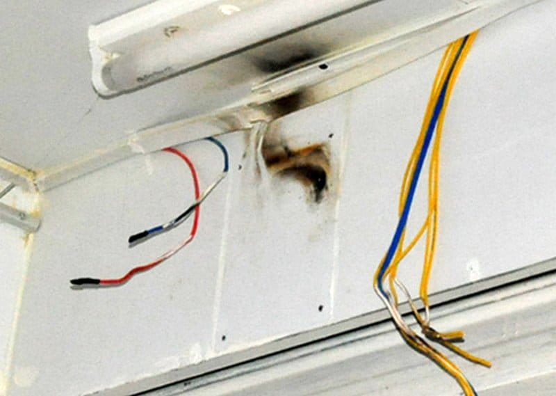 sửa điện chập cháy