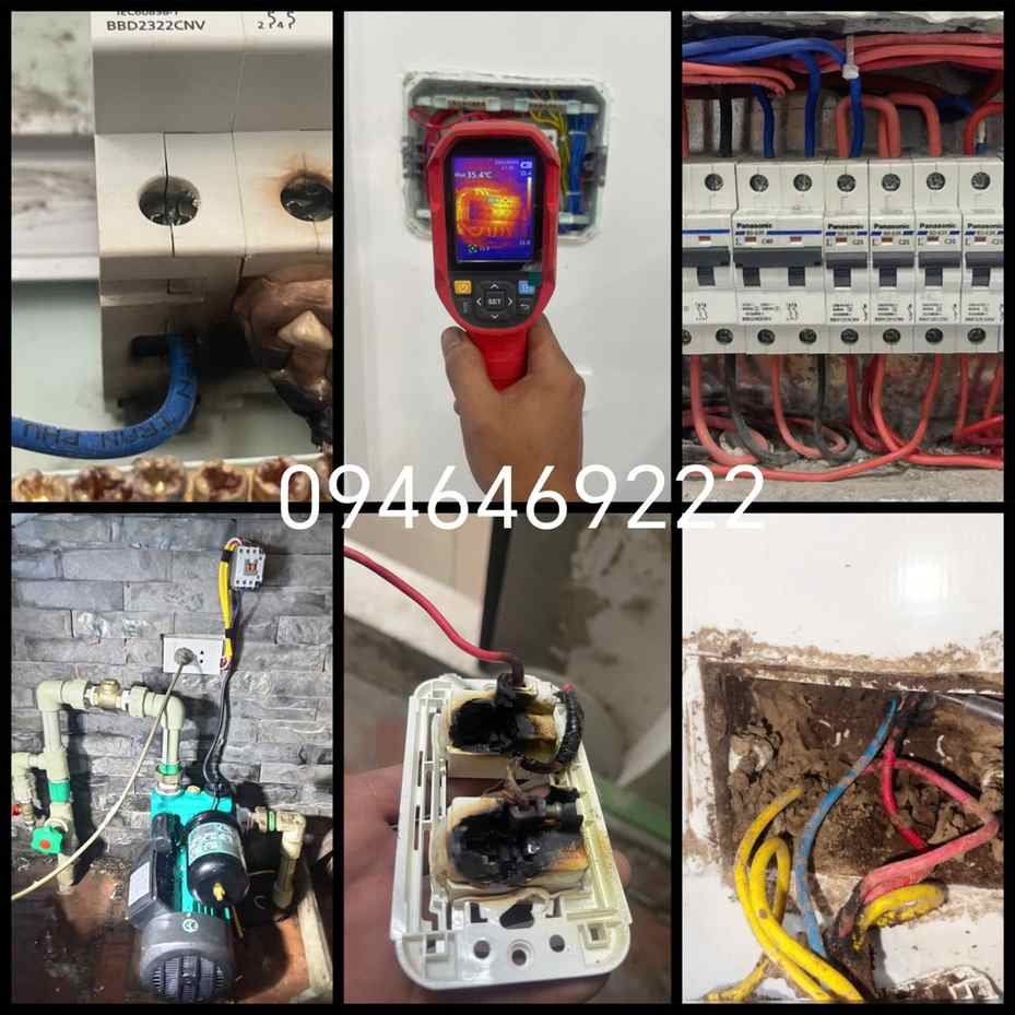 Tổng hợp hiện trạng tủ điện và đường dây trong quá trình kiểm tra Aptomat