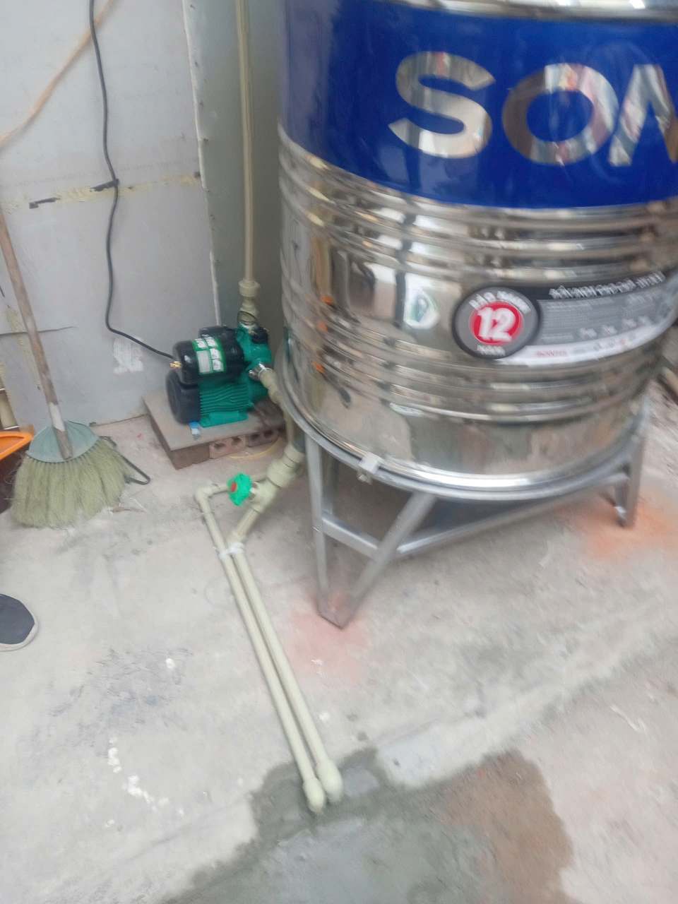 Kiểm tra tải máy bơm khi Aptomat nhảy bất thường tại Đống Đa
