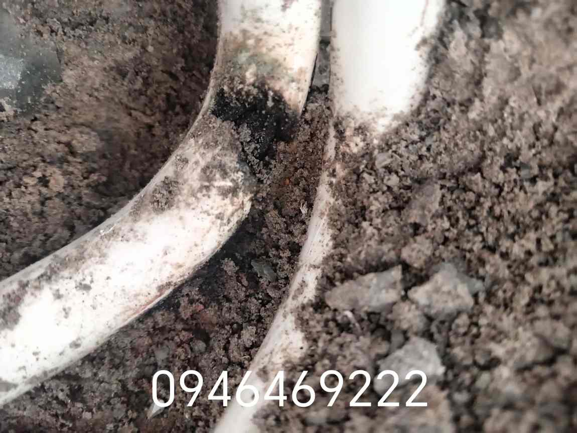 Ống luồn dây âm có vùng ám đen cần kiểm tra tại Gia Lâm