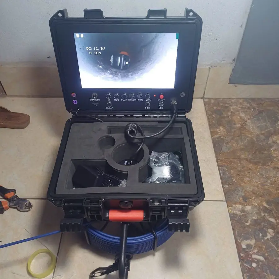 Camera nội soi dùng để kiểm tra bên trong đường ống