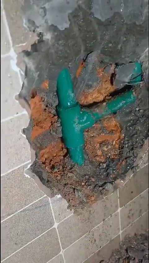 Mối nối ống nước đi âm trong tường