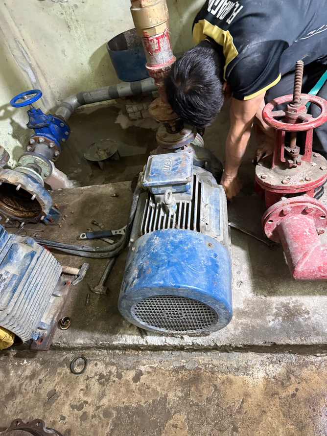 Sửa máy bơm Bắc Từ Liêm tại vị trí lắp đặt