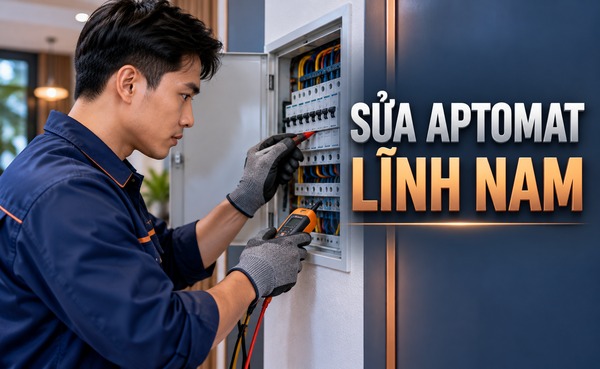 Ảnh minh họa sửa aptomat nhảy liên tục tại phường lĩnh nam
