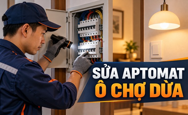 Ảnh minh họa sửa aptomat nhảy liên tục tại phường ô chợ dừa