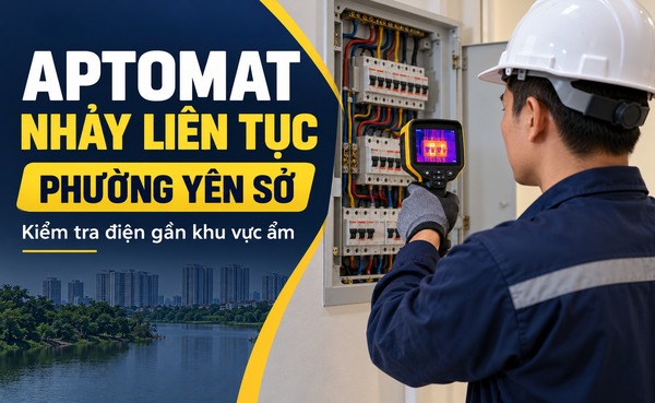 Ảnh minh họa: Sửa Aptomat nhảy liên tục tại phường Yên Sở